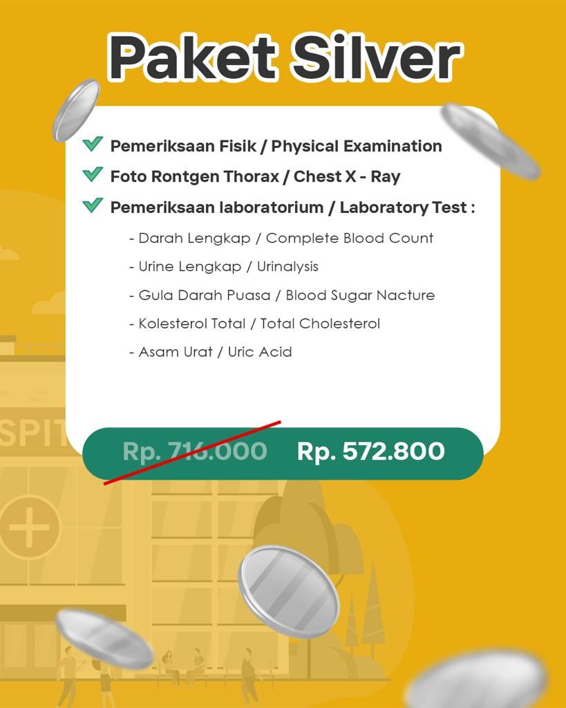 Paket Medical Checkup 2023 Silver